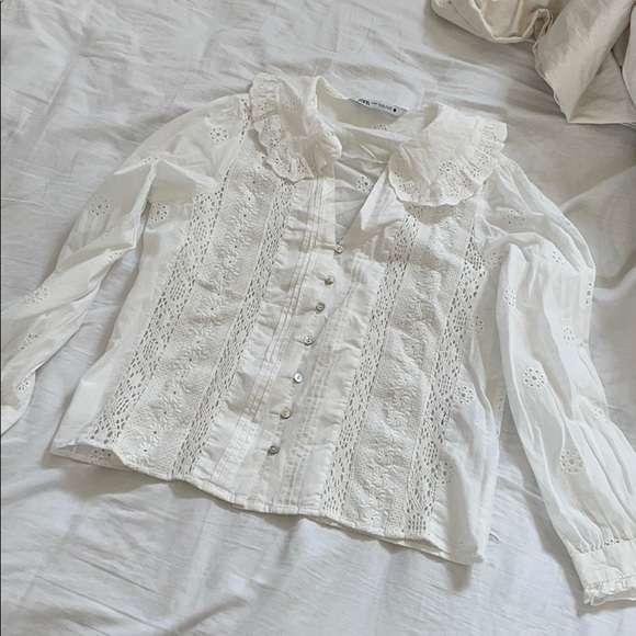 Zara blouse sz XS - Picture 3 of 4